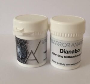 Warrior Anabolics Dianabol 100 x 10mg
